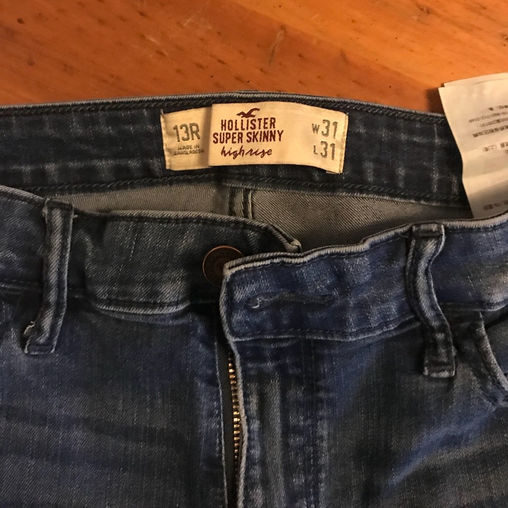 High waist jeans